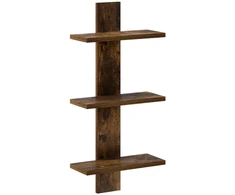 Sieninė lentyna Dūminio ąžuolo 30 x 13.5 x 64.5 cm