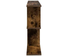 Sieninė lentyna Dūminio ąžuolo 80 x 15 x 50,5 cm