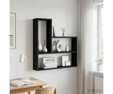 Sieninė lentyna Juodojo ąžuolo 60 x 11 x 60 cm Apdirbta mediena