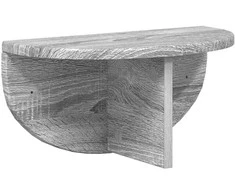 Sieninė lentyna Pilkas Sonoma 38 x 19 x 19 cm Apdirbta mediena