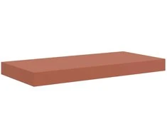 Sieninė lentyna Sieninis Raudona 50 x 23,5 x 3,8 cm