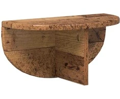 Sieninė lentyna Senas medis 38 x 19 x 19 cm Apdirbta mediena