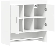 Sieninė lentyna Sieninis Balta 80 x 36 x 80 cm Apdirbta mediena