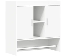 Sieninė lentyna Sieninis Balta 80 x 36 x 80 cm Apdirbta mediena