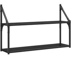 Sieninė lentyna Sieninis Juodojo ąžuolo 80 x 21 x 51 cm