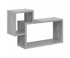 Sieninė lentyna Sieninis Pilka 55 x 15 x 35 cm Apdirbta mediena
