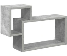 Sieninė lentyna Sieninis Pilka 55 x 15 x 35 cm Apdirbta mediena