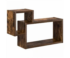 Sieninė lentyna Sieninis Ruda 55 x 15 x 35 cm Apdirbta mediena