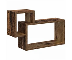 Sieninė lentyna Sieninis Ruda 55 x 15 x 35 cm Apdirbta mediena