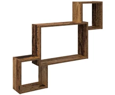Sieninė lentyna Sieninis Ruda 91,5 x 15 x 76 cm