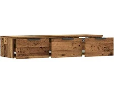 Sieninė Spinta Old Wood 102x30x20 cm Inžinierinė mediena