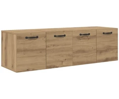 Sieninė spintelė 2 vnt. 120 x 36,5 x 35 cm Apdirbta mediena