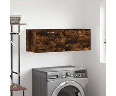 Sieninė spintelė, dūminio ąžuolo, 100x36,5x35cm, mediena