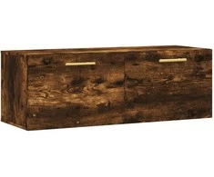 Sieninė spintelė, dūminio ąžuolo, 100x36,5x35cm, mediena