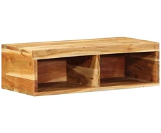 Sieninė televizoriaus spintelė, 60x30x19cm, akacija