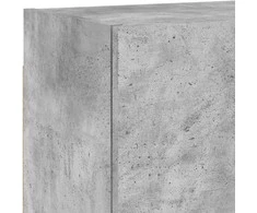 TV staliukas Sieninė TV spintelė, betono pilka, 40,5x30x40cm, mediena