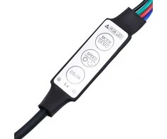 TV staliukas Sieninė TV spintelė su LED lemputėmis, betono, 100x31x35cm