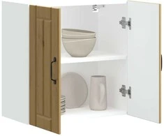 Sieninė virtuvės spinta "Lucca" Artisan Oak Engineered Wood