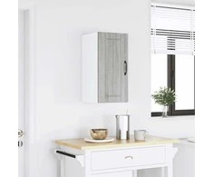 Sieninė virtuvės spinta "Lucca" Pilka Sonoma Engineered Wood