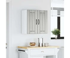 Sieninė virtuvės spinta "Lucca" Pilka Sonoma Engineered Wood