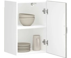 Sieninė virtuvės spinta "Lucca" Pilka Sonoma Engineered Wood
