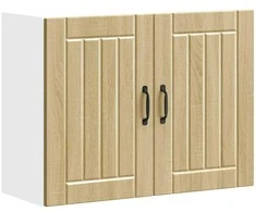 Sieninė virtuvės spinta "Lucca" Sonoma Oak Engineered Wood