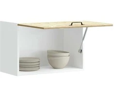 Sieninė virtuvės spinta "Lucca" Sonoma Oak Engineered Wood