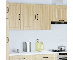 Sieninė virtuvės spinta "Lucca" Sonoma Oak Engineered Wood