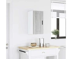 Sieninė virtuvės spinta "Porto" Pilka Sonoma Engineered Wood