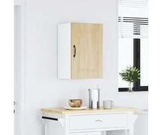 Sieninė virtuvės spintelė, Kalmar, sonoma ąžuolo, mediena