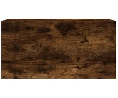 Sieninė vonios kambario spintelė, dūminio ąžuolo, 80x25x40cm