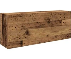 Sieninė vonios kambario spintelė, medienos, 100x25x40cm