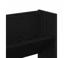 Batu skrynia su lentyna 2 pcs Juodas ąžuolas 83 x 18 x 60 cm