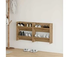 Batu skrynia 2 pcs Amatininkų ąžuolas 60 x 18 x 60 cm