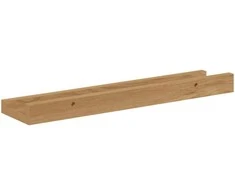 Sieninė lentyna 4 pcs Ruda 40 x 9 x 3 cm Apdirbta mediena