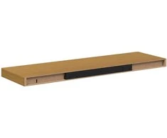 Sieninė lentyna 2 pcs Smėlio 80 x 23,5 x 4 cm Apdirbta mediena