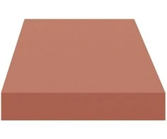 Sieninė lentyna 4 pcs Raudona 80 x 23,5 x 4 cm Apdirbta mediena