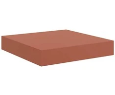 Sieninė lentyna 4 pcs Raudona 23 x 23,5 x 4 cm Apdirbta mediena