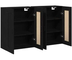Prikabinama spinta 2 pcs Amatininkų ąžuolas 69,5 x 34 x 90 cm