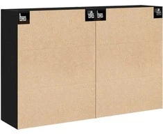 Prikabinama spinta 2 pcs Amatininkų ąžuolas 69,5 x 34 x 90 cm