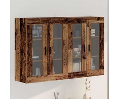 Sieniniai spintelės 2 vnt. Sena mediena 69,5 x 34 x 90 cm