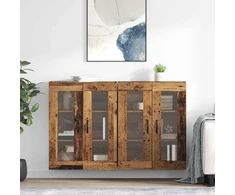 Sieniniai baldai 2 vnt. Senovinis medis 69,5 x 34 x 90 cm