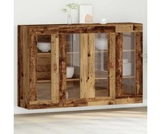 Sieniniai baldai 2 pcs Senovinis medis 69,5 x 34 x 90 cm