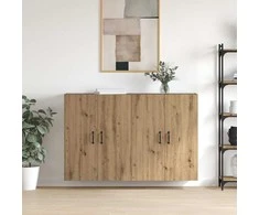Prie sienos montuojama spinta 2 pcs Amatininkų ąžuolas