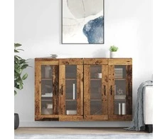 Sieniniai baldai 2 pcs Senovinis medis 69,5 x 34 x 90 cm