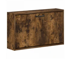 Sieninis batų kabinetas HAARLEM 71 x 17 x 43 cm Dūminio ąžuolo
