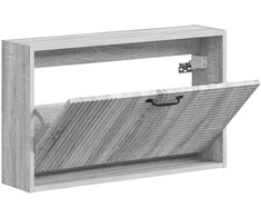 Sieninis batų kabinetas HAARLEM 71 x 17 x 43 cm Pilka Sonoma