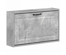 Sieninis batų kabinetas UTRECHT 71 x 17 x 43 cm Betono pilka