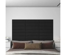 Sieninis galvūgalis 12 pcs Juoda 60 x 15 cm audinys