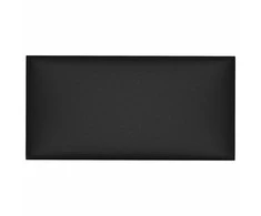 Sieninis galvūgalis 12 pcs Juodas 60 x 30 cm audinys
